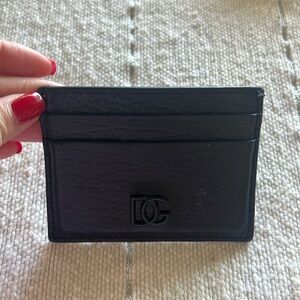 dolce and Gabbana leather card holder